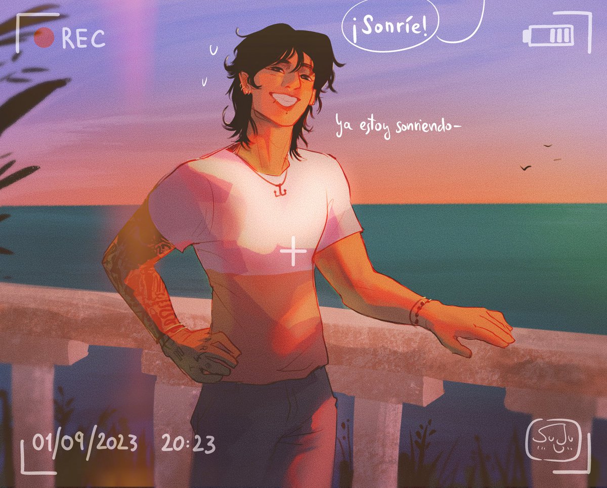 sujus_art's tweet photo. [1/3] Jungkook posing to the camera like a kid posing to their mom.🧍‍♂️💦📸🤏🥰🌅 sisoy 
-Smile!
+ ᴵ ᵃᵐ ˢᵐᶦˡᶦⁿᵍ
#jungkook #jungkookfanart #jungkookdrawing #btsfanart #btsdrawing #btsjungkook https://t.co/4fklrtPXQU