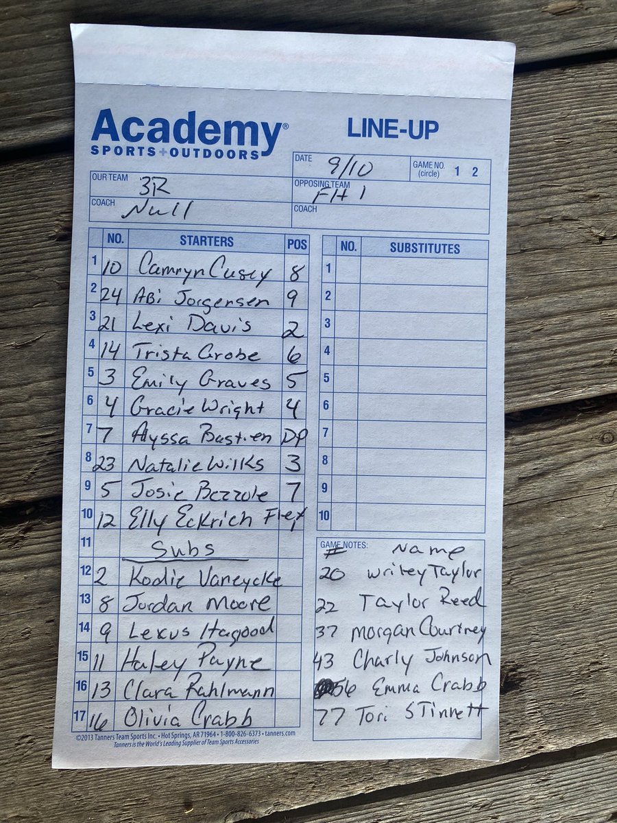 First game of the fall w/a 9am start! 

Excited to get year started😎

#wer3r
