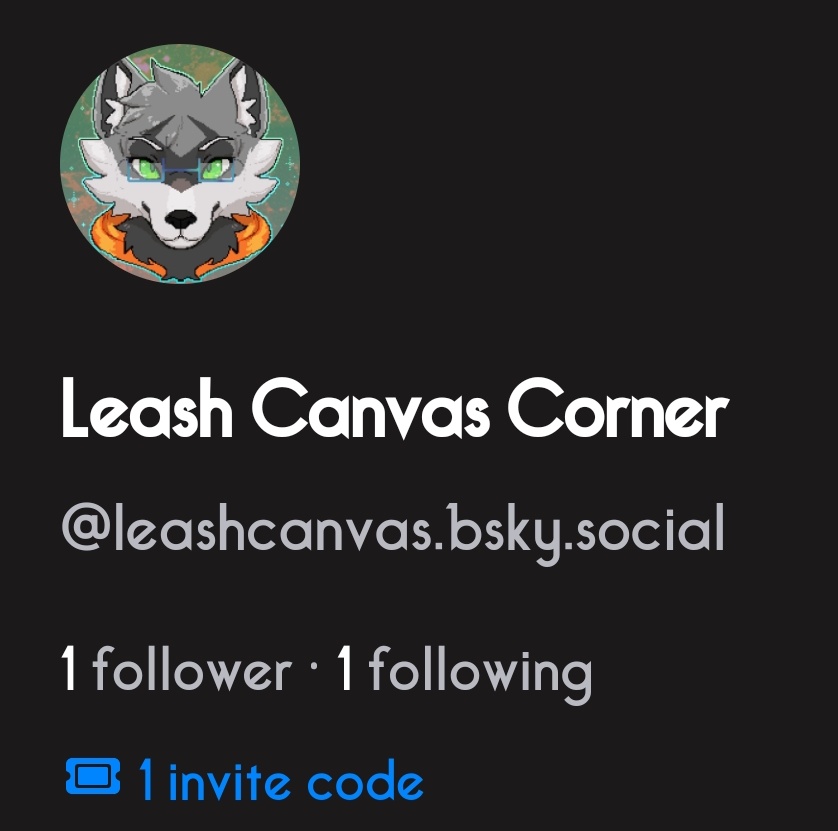 LeashCanvas's tweet image. I have one :o
Should I raffle it or just give it?
#bluesky #blueskycode