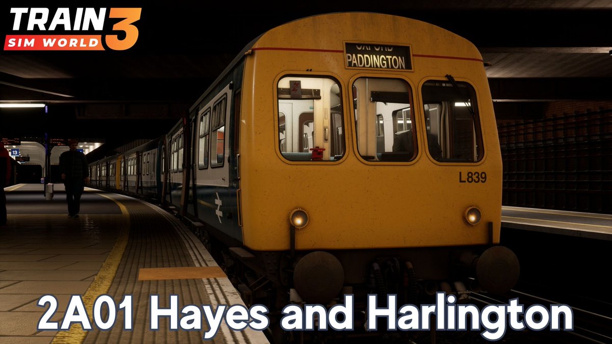 neal08ni's tweet image. 2A01 Hayes and Harlington - London Paddington - Great Western Express - Class 101 - TSW3

#8BitDojo #TrainSimWorld3 #MasterTheMachine #TSW3

youtu.be/EtAO76Xw178