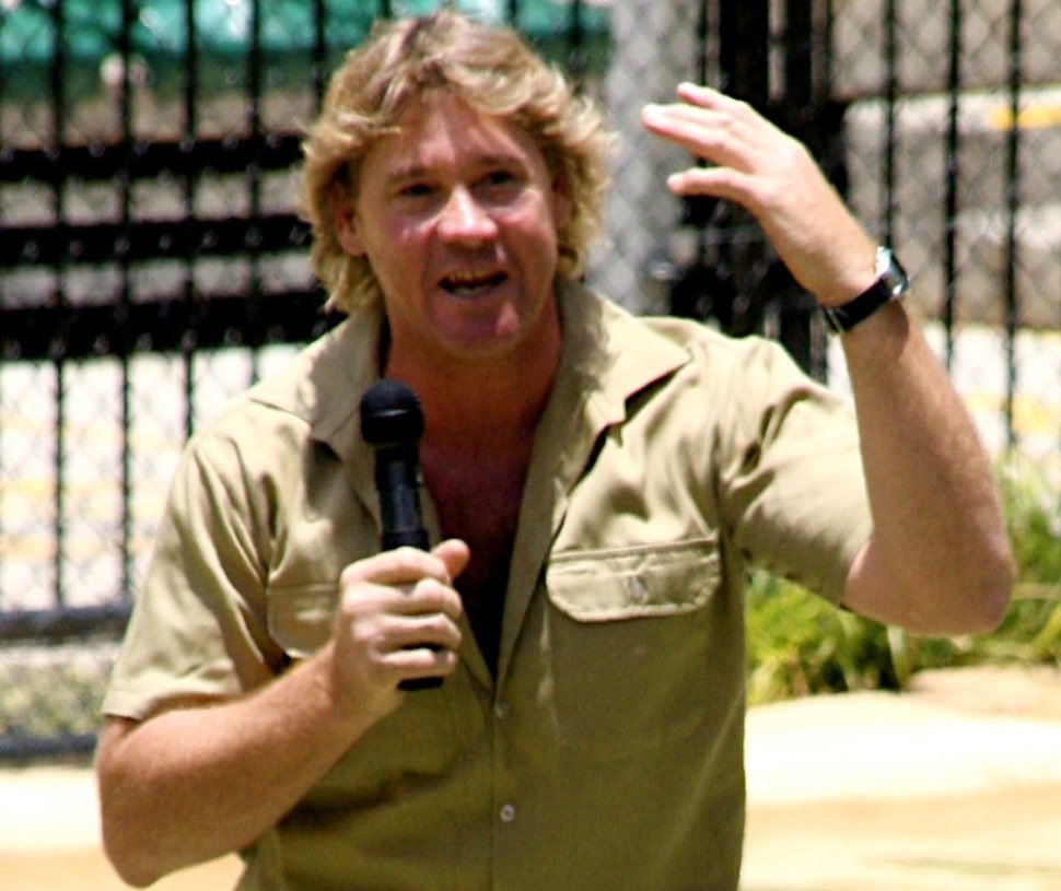 Baadrabit's tweet photo. @PicturesFoIder Steve Irwin for sure. https://t.co/4hd4U8wo8M