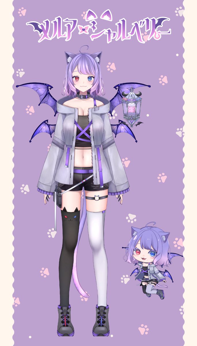 merusya_VT's tweet photo. みんな~!nyao~🐱🔅
メルア・シャルベリーですっ🐈🐾
半人間の猫悪魔😈✨️
隣の子は、猫悪魔の「ロア」です🐱
主に歌ってみたを投稿してます🎤🎶
ゲーム、雑談、歌枠、色んな配信をする予定です🍬
よろしくお願いします🦋🫧
統合タグ:#MerusyaVT
配信タグ:#Meruarec
FA:#Meruart https://t.co/SwII8zwot5
