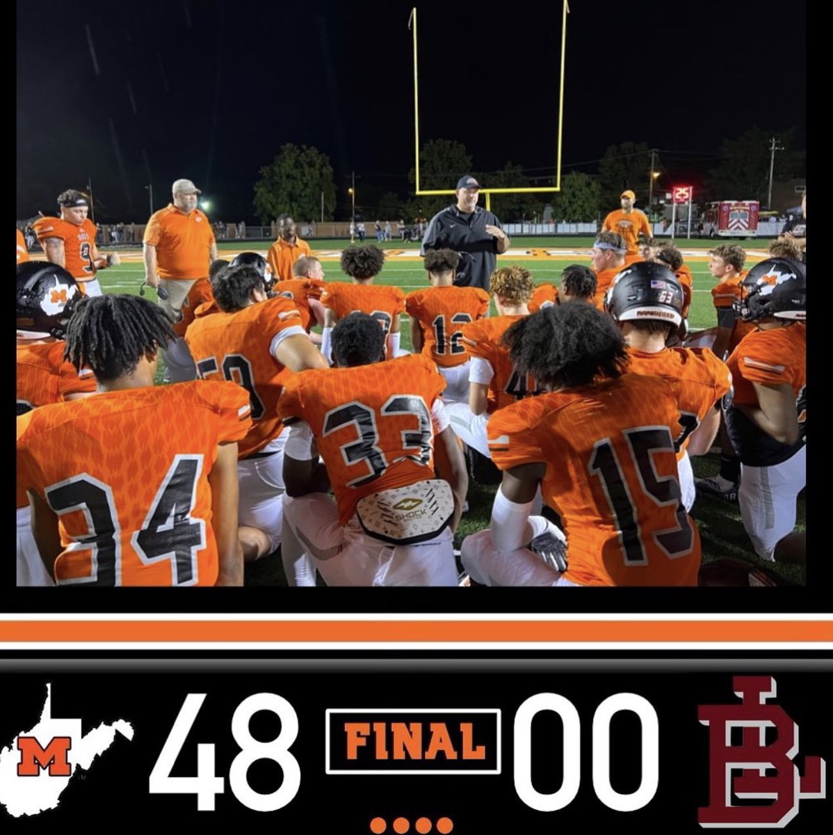 CoachWaters21 (@coachwaters21) on Twitter photo Great win last night men!! QB1 <a href="/murphy_clement2/">Murphy Clement</a> with 4 TD passes in first quarter. <a href="/champkoi/">Koi Fagan</a> was phenomenal running the ball, the line play was amazing. And glad Coach Hash got his shutout on the D side. <a href="/RashadReid7/">Rashad Reid</a> <a href="/KashGedeon/">Kashez Gedeon</a> <a href="/MusgroveSirod/">Sirod musgrove</a> <a href="/peyton44818060/">peyton kaufman</a> Great win last night men!! QB1 <a href="/murphy_clement2/">Murphy Clement</a> with 4 TD passes in first quarter. <a href="/champkoi/">Koi Fagan</a> was phenomenal running the ball, the line play was amazing. And glad Coach Hash got his shutout on the D side. <a href="/RashadReid7/">Rashad Reid</a> <a href="/KashGedeon/">Kashez Gedeon</a> <a href="/MusgroveSirod/">Sirod musgrove</a> <a href="/peyton44818060/">peyton kaufman</a>