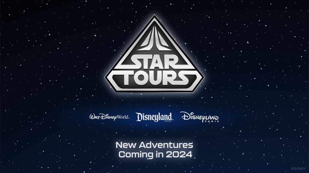 DisneyParks's tweet image. 📣 JUST ANNOUNCED! 📣 #Ahsoka will become part of Star Tours at Disney’s Hollywood Studios at @WaltDisneyWorld, @Disneyland and @DisneylandParis_EN beginning next spring! #DestinationD23