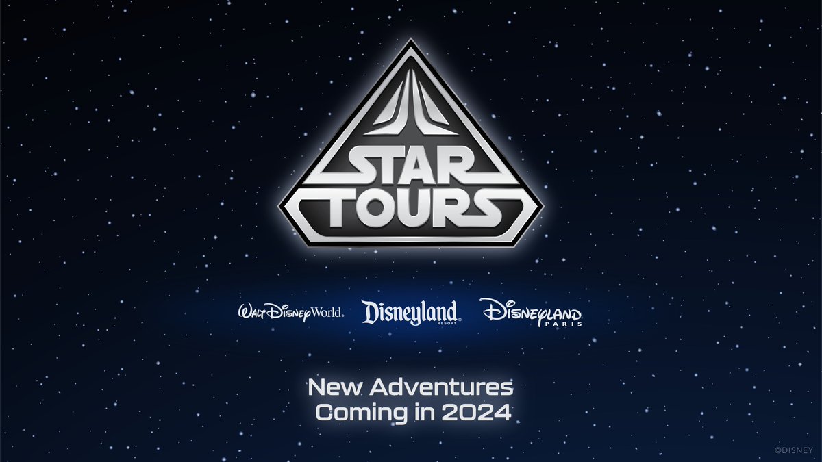 DisneyD23's tweet photo. Ahsoka will be part of Star Tours at Disney’s Hollywood Studios in Florida, Disneyland Park in California and Disneyland Paris, beginning next spring. #DestinationD23 

The original series Star Wars: #Ahsoka is currently streaming exclusively on Disney+! https://t.co/OvJBoApwI8