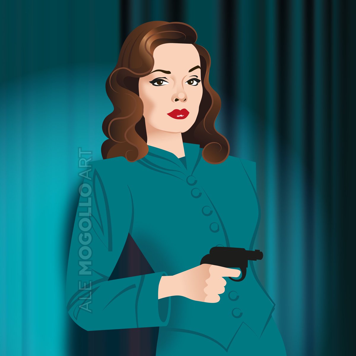 Remembering the sultry Jane Greer, the queen of film noir, on her birthday. Unforgettable as femme fatale Kathie Moffatt in Out of the Past.
#janegreer #outofthepast #robertmitchum #kirkdouglas #jacquestourneur #femmefatale #filmnoir #oldhollywood #TCMParty #AlejandroMogolloArt