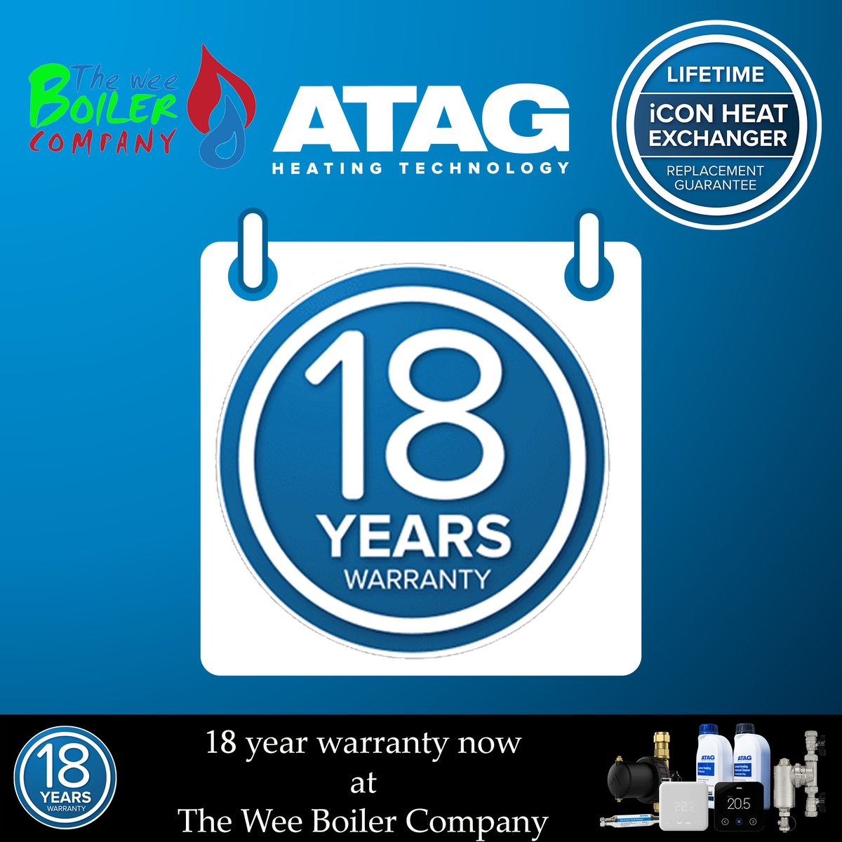 WeeBoiler's tweet photo. 🔥 Upgrade Your Home Heating with Confidence! 🔥
Are you tired of worrying about boiler breakdowns? We've got some exciting news for you! The Wee Boiler Company is proud to introduce ATAG boilers with an incredible 18-year warranty! 🏡💡
#BoilerUpgrade #addATAG #ATAGWarranty https://t.co/guJHuBLbxp