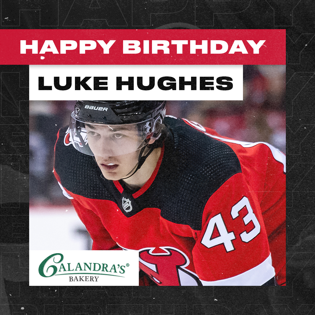 NJDevils's tweet photo. Happy Birthday, Luke! 🥳

Drop your birthday wishes ⤵️

#NJDevils | @TeamCalandra https://t.co/I8otf4dBk8