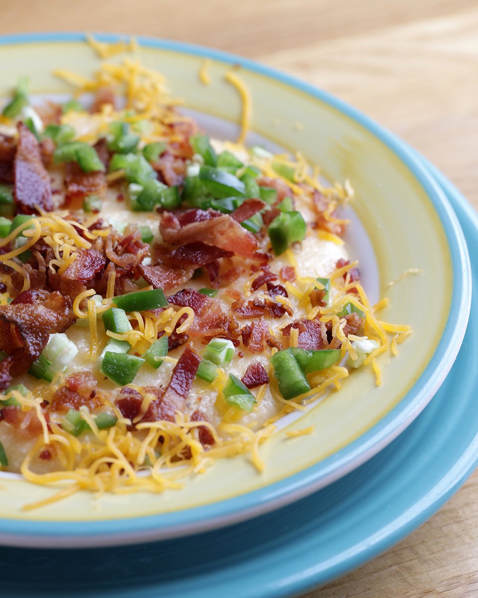 jchrisbreakfast's tweet photo. Girls, Guys and everyone else Raised In The South loves our grits.  Get a bowlful of Cheddar grits with bacon and jalapeno when you visit us. https://t.co/qBOu5RBdlm
