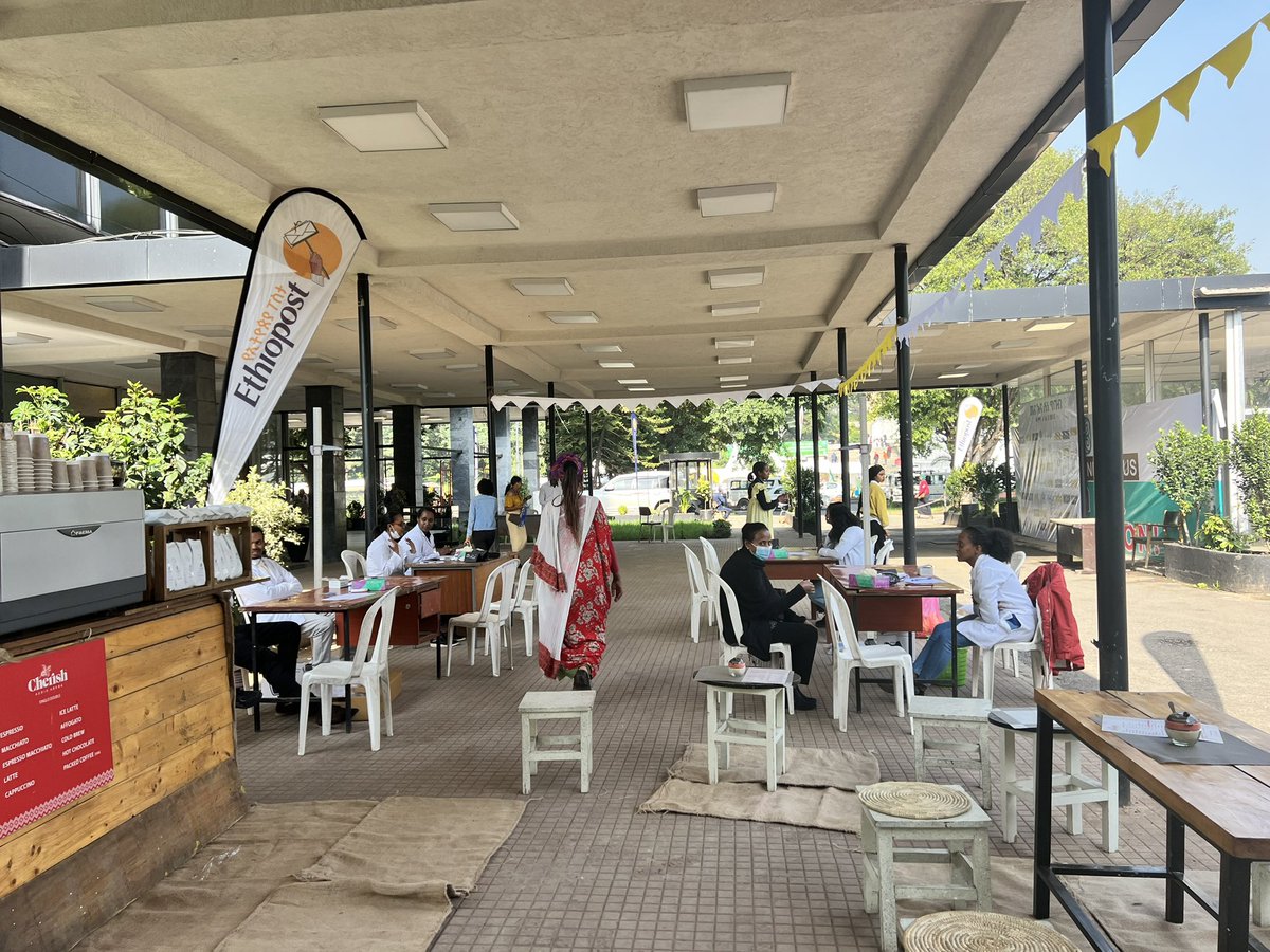 Highlight of the day #HealthandArt #Partnership <a href="/RohaMedCampus/">Roha Medical Campus</a> <a href="/ethiopost/">Ethiopost</a> <a href="/FMoHealth/">Ministry of Health ETHIOPIA</a>