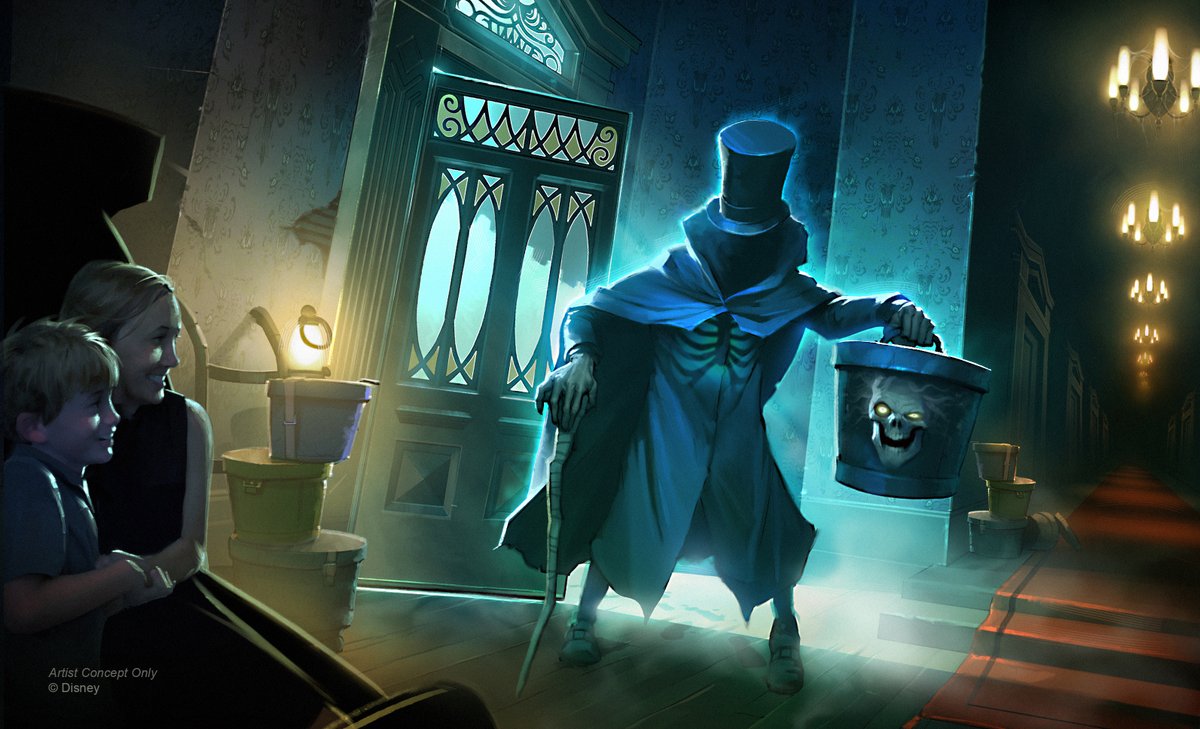 DisneyParks's tweet image. 🚨BREAKING🚨 Hatbox Ghost is coming to the Haunted Mansion at @WaltDisneyWorld in late November! 👻 #DestinationD23