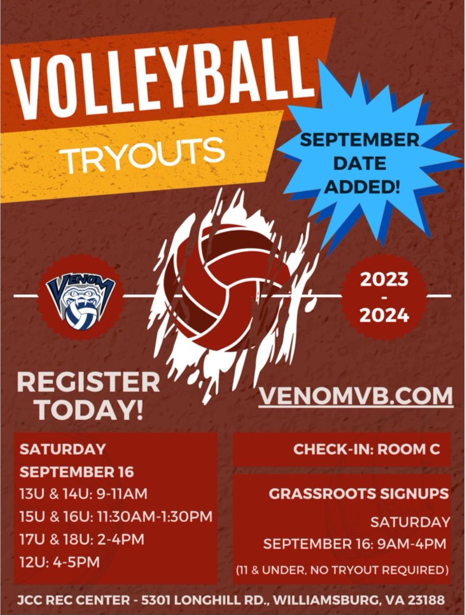 Virginia Venom VBC (@vavenomvbc) on Twitter photo 