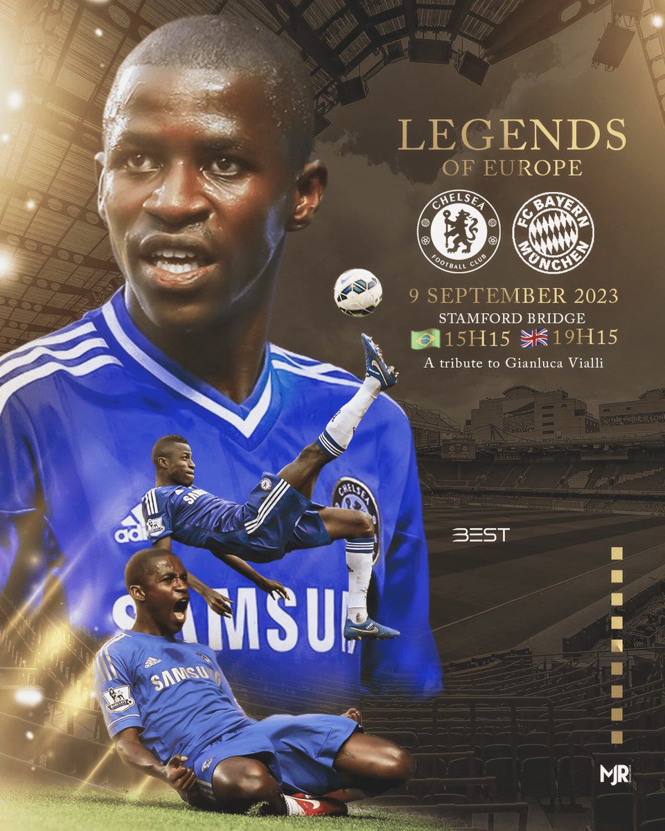 Come on you Blues! @ChelseaFC #legendsofeurope #matchday