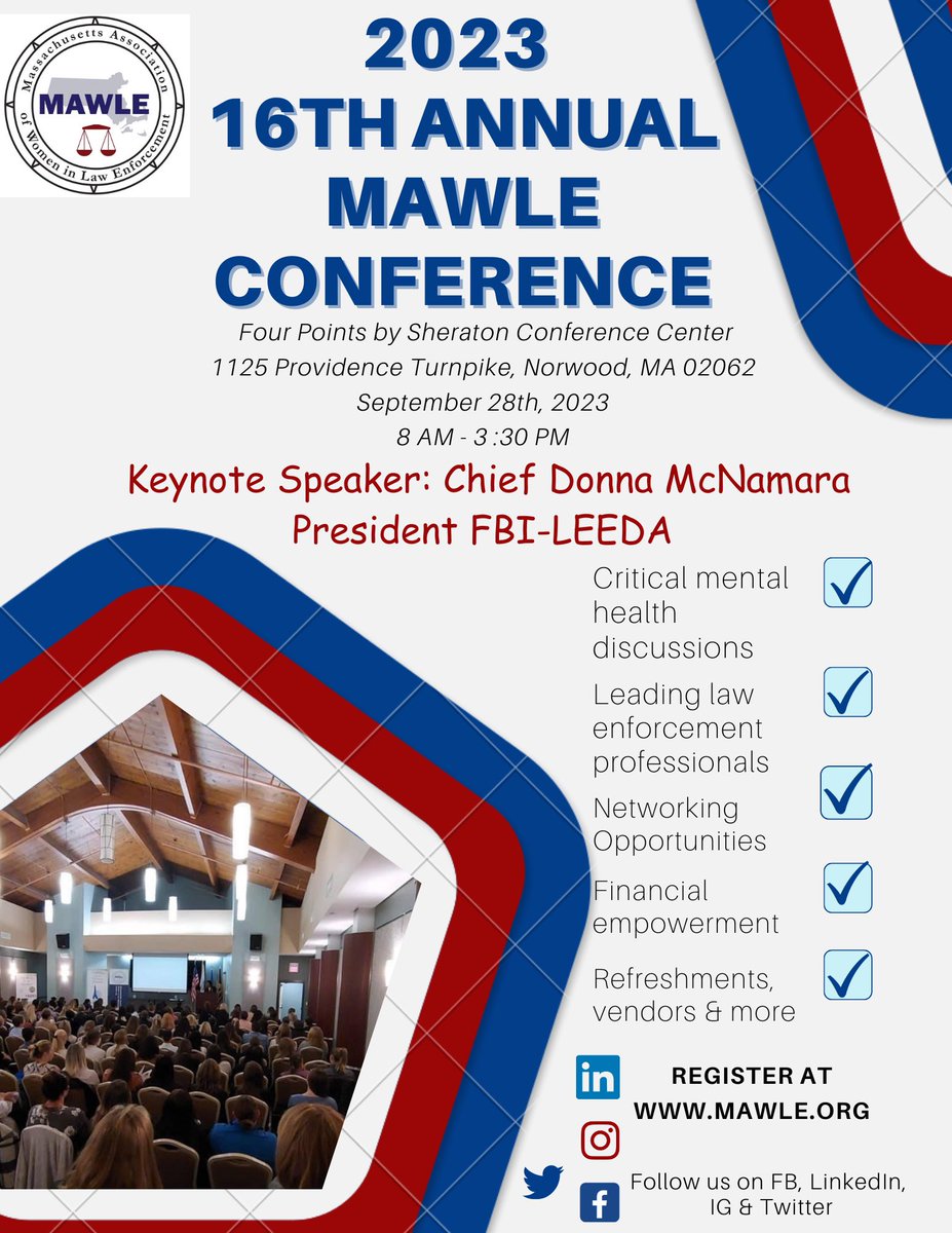 MAWLE1's tweet photo. See you in 19 days at our 16th annual #MAWLEconference! Register at https://t.co/4fXKbZyKDs, member/non-member pricing. Members save so why not just join?! We’ve got a great lineup ready for you. https://t.co/ENvPTlhShC