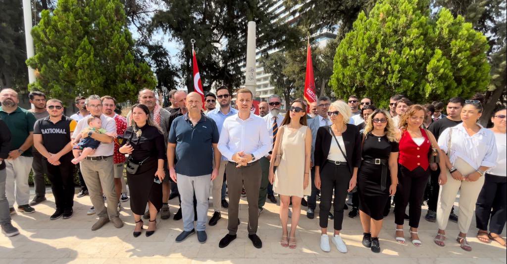 birceturker's tweet photo. 9 Eylül 1922 günü süvari birliklerinin emniyetini sağlamak için öncü manga olarak ilerleyen 4 Kahraman Mehmetçiğimizin şehit olduğu ve defnedildiği yer Halkapınar İstiklal Şehitliği’nde çelenk sunumu yapıp dualar okuduk. 
@umitozdag @BoyunagaSeckin https://t.co/SQFrbrao97