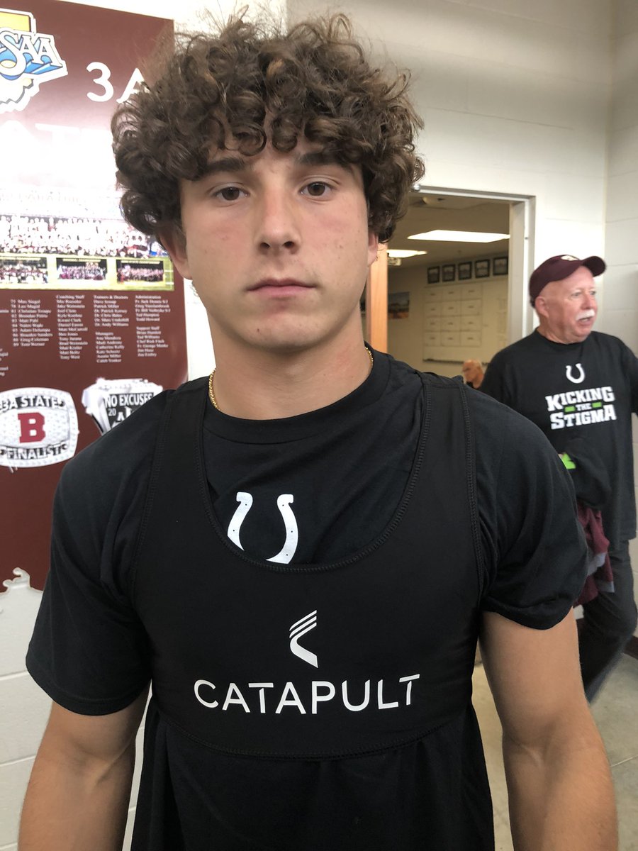 Bryan_Ault's tweet photo. Dylan Wells @dwells240724 fastest among @BJPSFootball in Catapult One last night at 21.92 MPH!
2. @TaylorClark_3 21.66
3. @JSevume 20.55
4. @LeRoyLewisIV 20.42
5. @brooks_javawn 20.41 https://t.co/k4GUPtzdWO