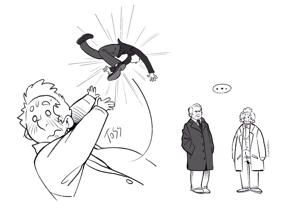 The rag doll part had me wheezing  #GoodOmens