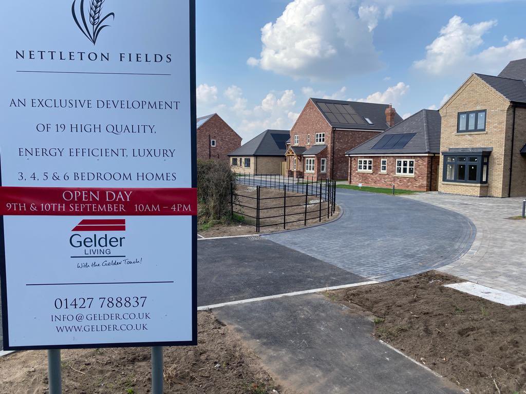 GelderGroup's tweet photo. Open Day at our new luxury development on Moortown Road, Nettleton #newbuild #nettleton https://t.co/xiQlmHHWn3