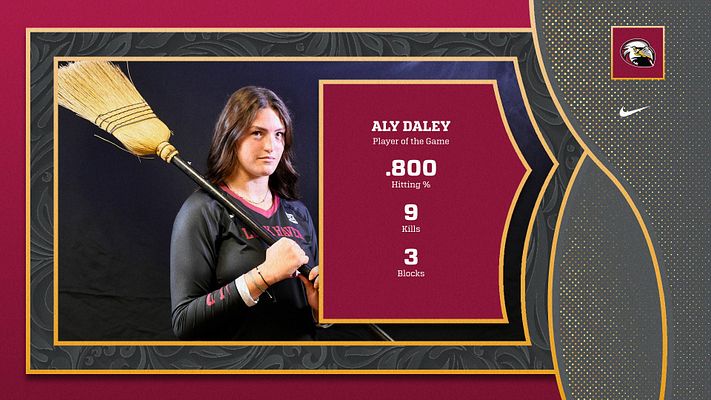 SWEEEEEEP!

We would like to recognize the outstanding effort from junior, Aly Daley! Aly led the team with a .800 hitting percentage, 9 kills, and 3 blocks. Way to go Aly!

#Volleyball #LockHaven #LockHavenUniversity #LHUVB #playerofthegame #sweep