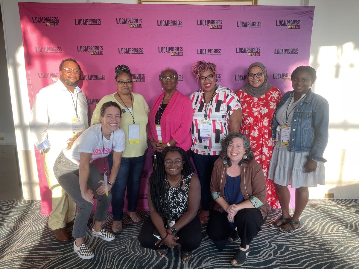 NidaAllam's tweet photo. Had such a blast at my first @LocalProgress national convening!
What thrill to be surrounded by fellow progressive local leaders 🧡 #LP2023 #CollectiveCourage #CollectivePower https://t.co/CccETwLzen