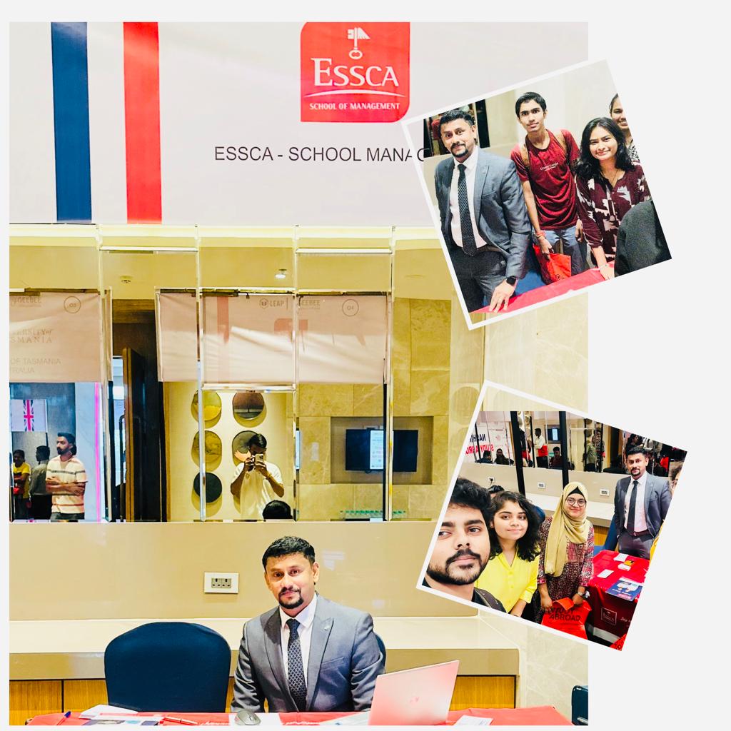 After the great success of 2023 intake ESSCA is back to Indian Education Expos.
It was a great event at Nashik . Next stop is Kochi. Dear students, If you are Interested to become a student at ESSCA
Visit: essca.fr
We look forward to meeting you again! #esscaecole