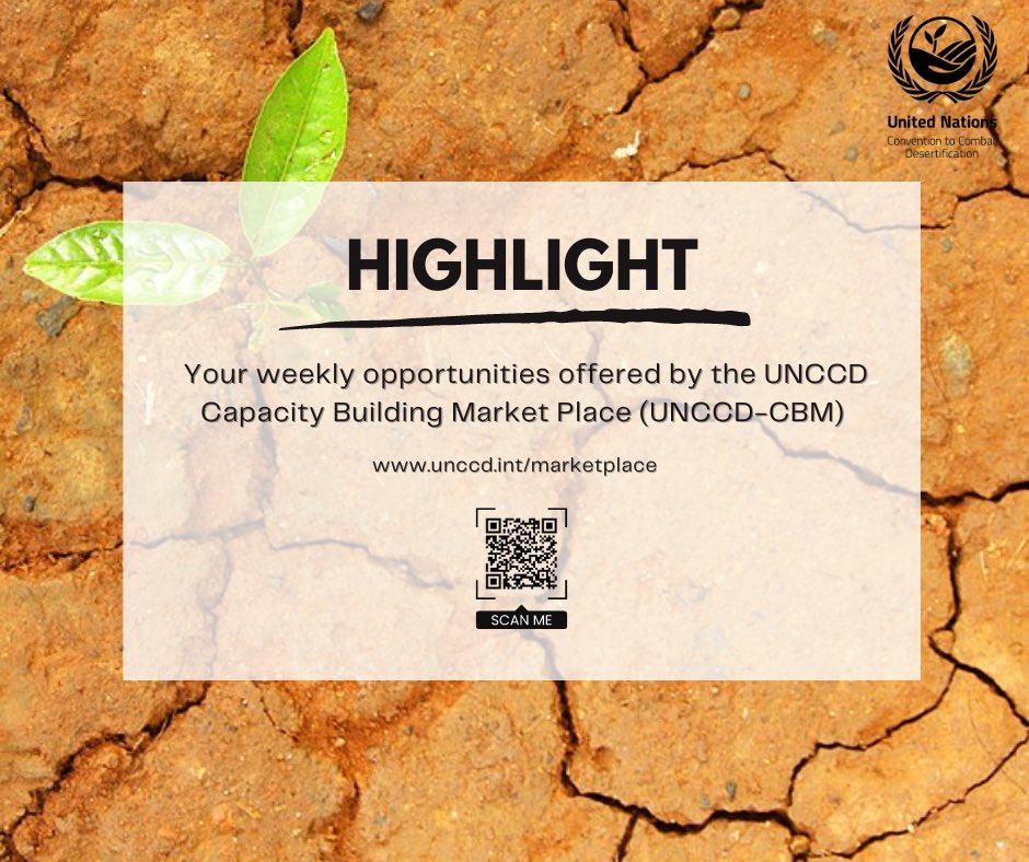 UNCCD Capacity Building Marketplace tweet media