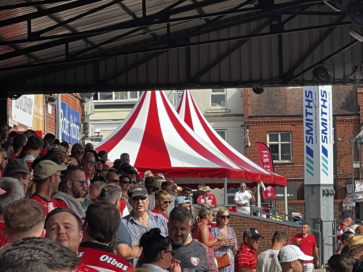Lovely addition to the ground <a href="/gloucesterrugby/">Gloucester Rugby 🍒</a> 
🎪 #GlawsFamily