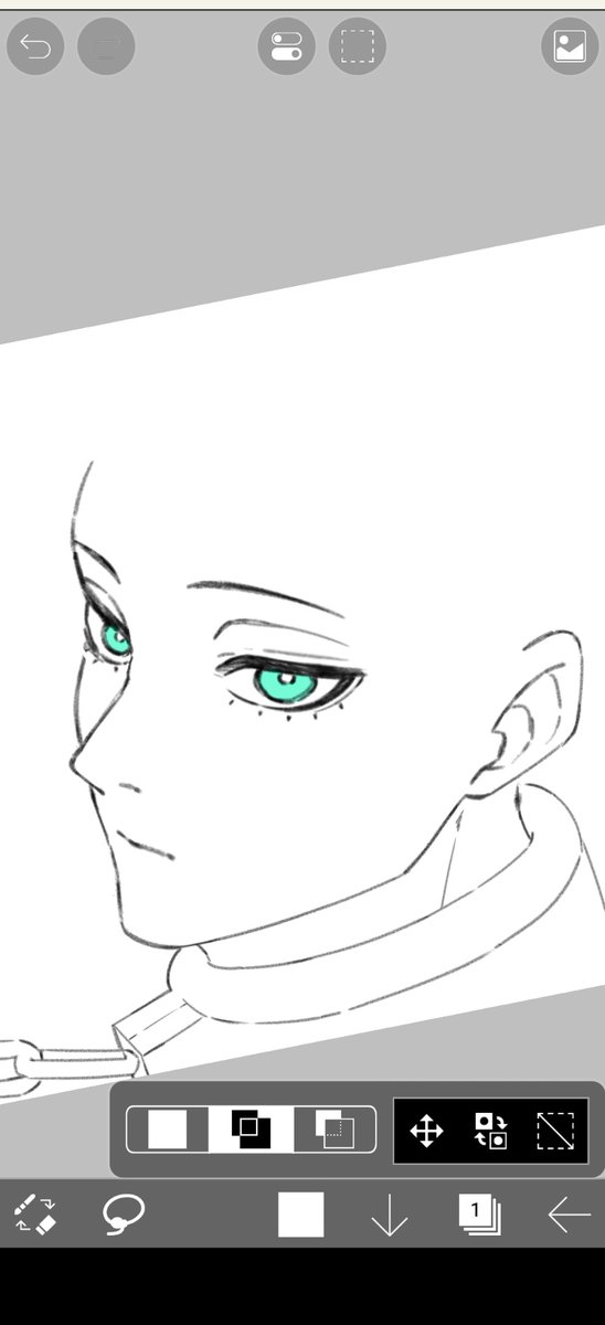 久しぶりに描いてる凛