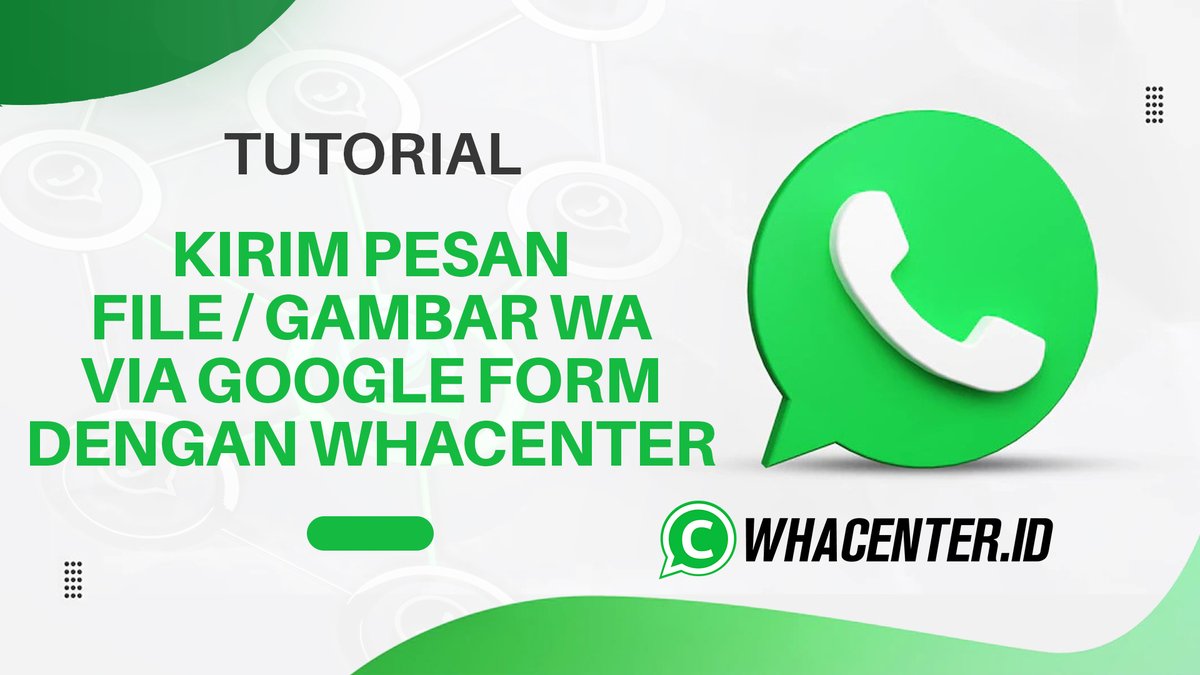 whacenter's tweet photo. Kirim Pesan File / Gambar #WhatsApp via #GoogleForm dengan #WhaCenter

https://t.co/k7nklQz1ka

===========

WhaCenter - #WhatsAppAPI Gateway &amp; Support Multidevice

Mau order atau langganan WhaCenter ?
🌐https://t.co/E5N8WQPRKi | 🌐https://t.co/6bcjz4DyA5

#formonline #GoogleForm https://t.co/uWfPEP9IyB