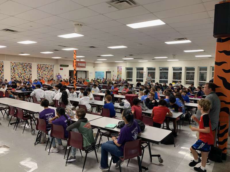 Robotics5040's tweet image. We are excited to host todays kickoff this morning with @BionicTigersFTC ! Thanks to all the teams that are attending Kickoff today! Thank you to @FTCTeams , @Loveland_HS, @LovelandTigers,  and @LRobotBoosters for making this kickoff possible! We can’t wait for this year’s Game!