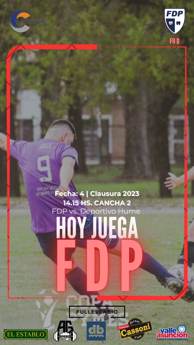 HOY JUEGA EL NUESTRO 💜🦷