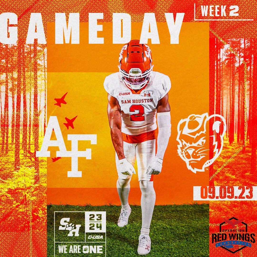 BearkatsFB's tweet photo. 𝙂𝙖𝙢𝙚 𝘿𝙖𝙮 𝙞𝙣 𝙃𝙤𝙪𝙨𝙩𝙤𝙣

#EatEmUpKats 

🆚 Air Force
📍 Houston, TX
🏟️ NRG Stadium
📺 CBS Sports Network
📈 https://t.co/aGwkVc1gdb
📻 https://t.co/PDC8v6sZjD https://t.co/4pdH0e2YqO