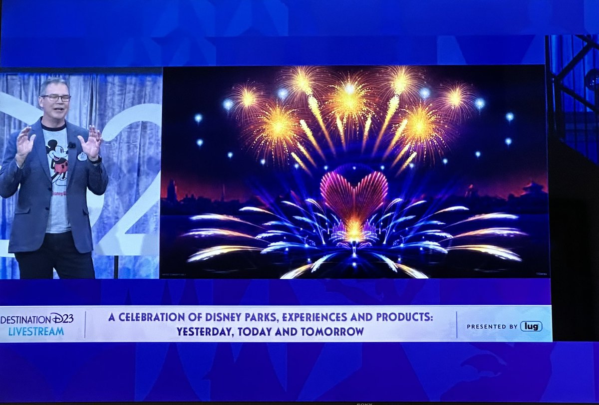 Luminous will be the new night time spectacular at Epcot! ✨

#destinationd23 #disneyparks #d23