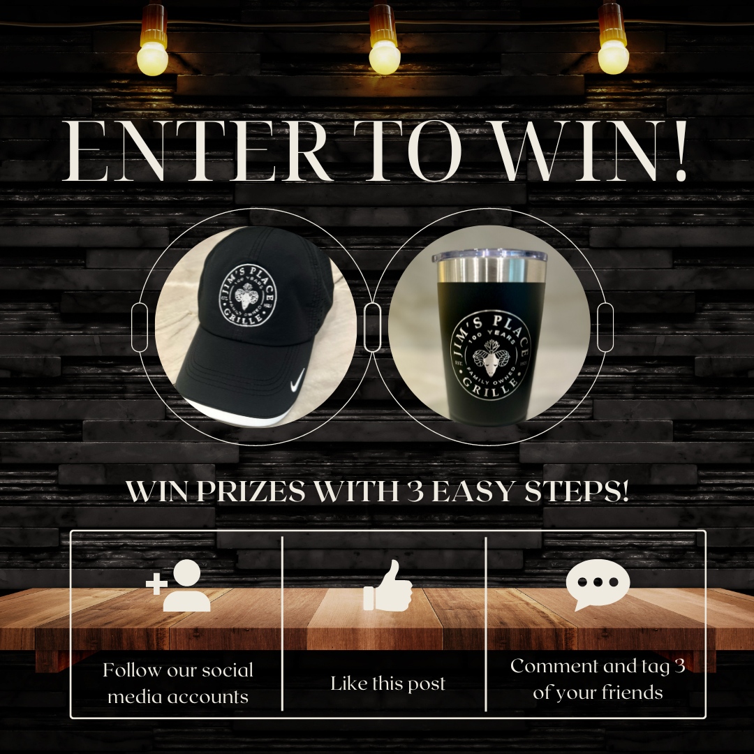 jimsplacegrille's tweet photo. There's nothing like a win to get you ready for a great weekend 🥳 JPG goodies coming at y'a! Head on over to our Instagram for a chance to win -> https://t.co/IWVPQLem9M #jimsplacegrille https://t.co/wyT3UXlagR