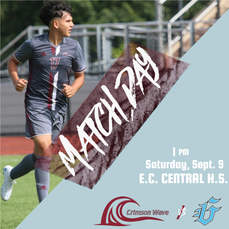 CCSJAthletics's tweet photo. Taking the pitch at home for the first time this season 🌊 

🏟️ East Chicago Central H.S. | East Chicago, IN
🆚 Grace Christian
⏰ 1:00 PM CT
💻 https://t.co/VFbQyjz5xG
📊 https://t.co/YeVQaxFMpD https://t.co/GIUDOxUvLE