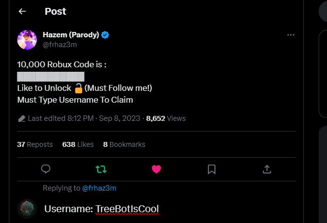 TreeBot8 tweet picture
