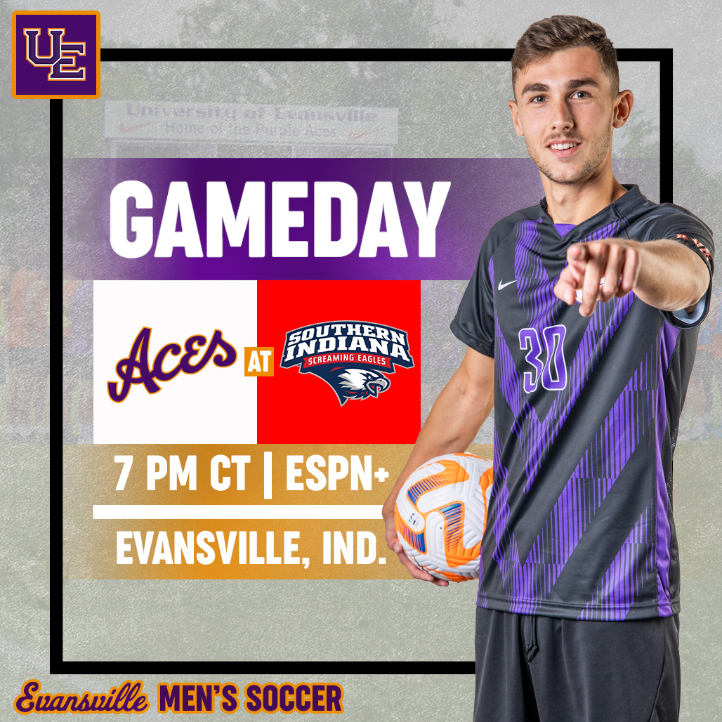 UEAthleticsMSOC's tweet photo. Headed to the west side, ready to grab the Mayor's Cup!

🆚 Southern Indiana
📍Strassweg Field (Evansville, IN)
⏰ 7 PM
📺 https://t.co/LDUkYL0Vam
📊https://t.co/UyPPytwvFD
⚽ #ForTheAces https://t.co/1gcz0vIh4w