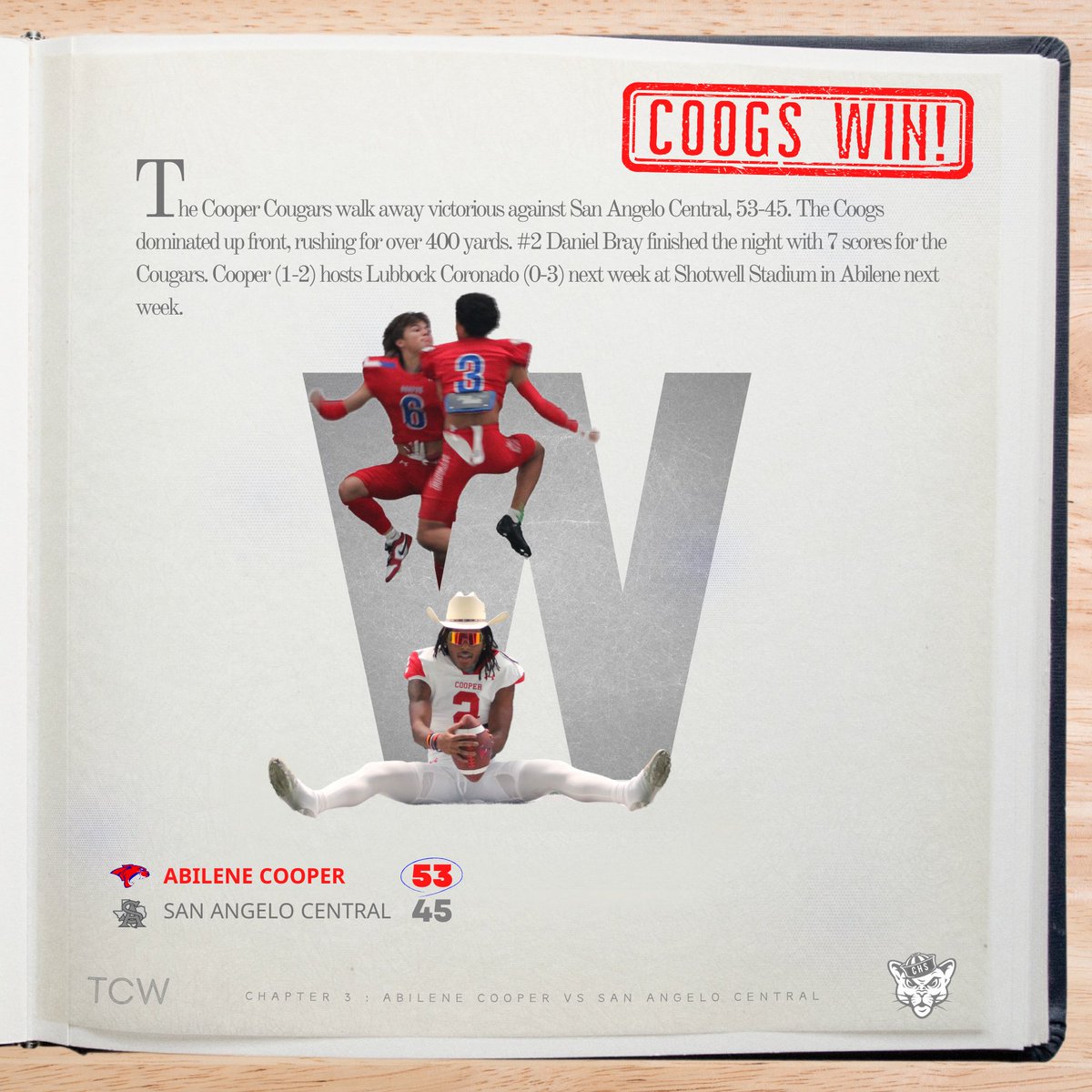 CHAPTER 3 - COOPER vs CENTRAL #TCW #GPS