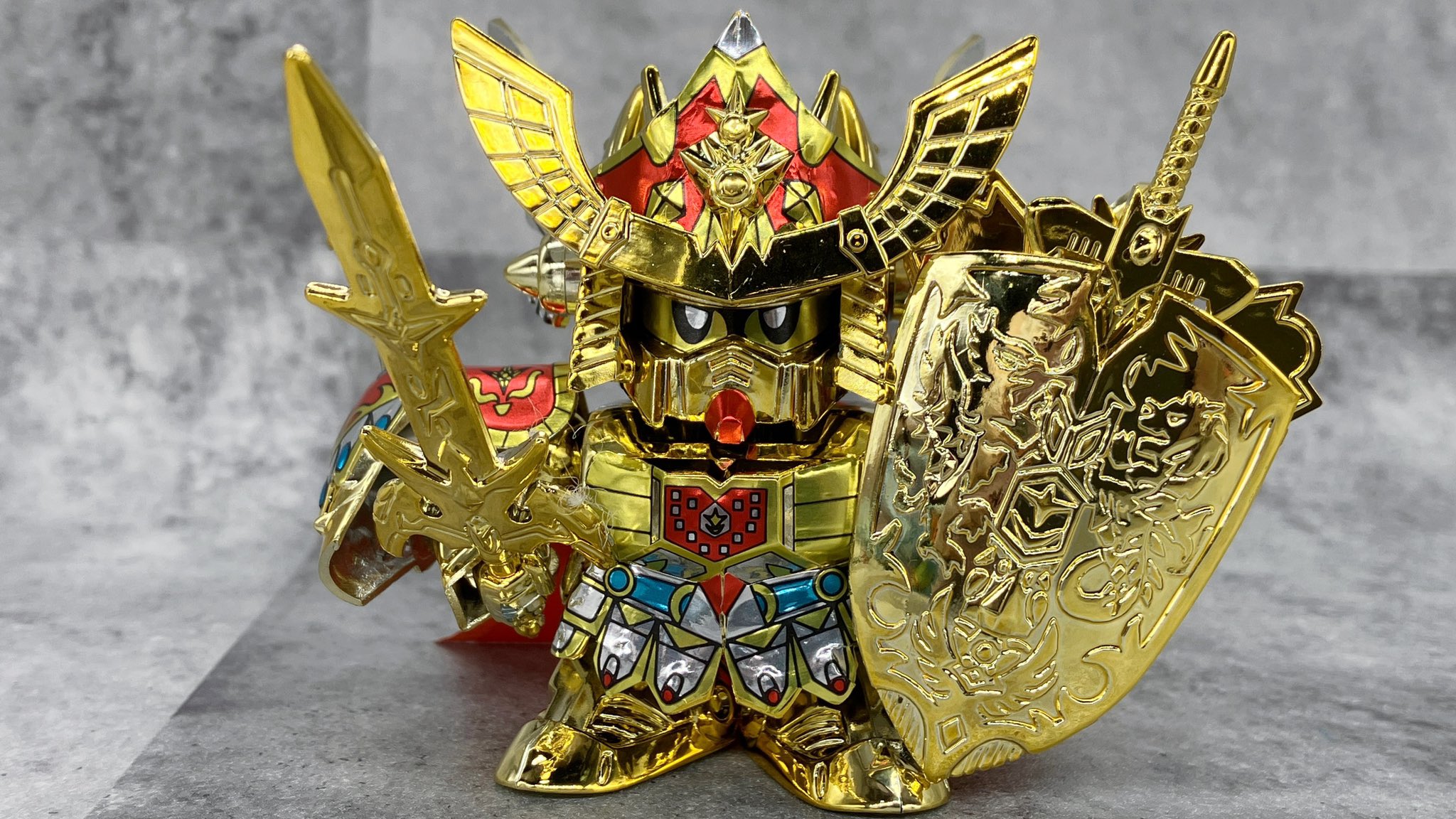 限定版 キングガンダムII世 黄金の英雄 SDガンダムBB戦士 SD