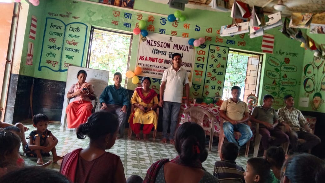 deo_dhalai's tweet photo. Mission Mukul as a part of NIPUN TRIPURA MISSION
@SeTripura 
@DhalaiDm 
@tripura_cmo https://t.co/9y7WAati1l