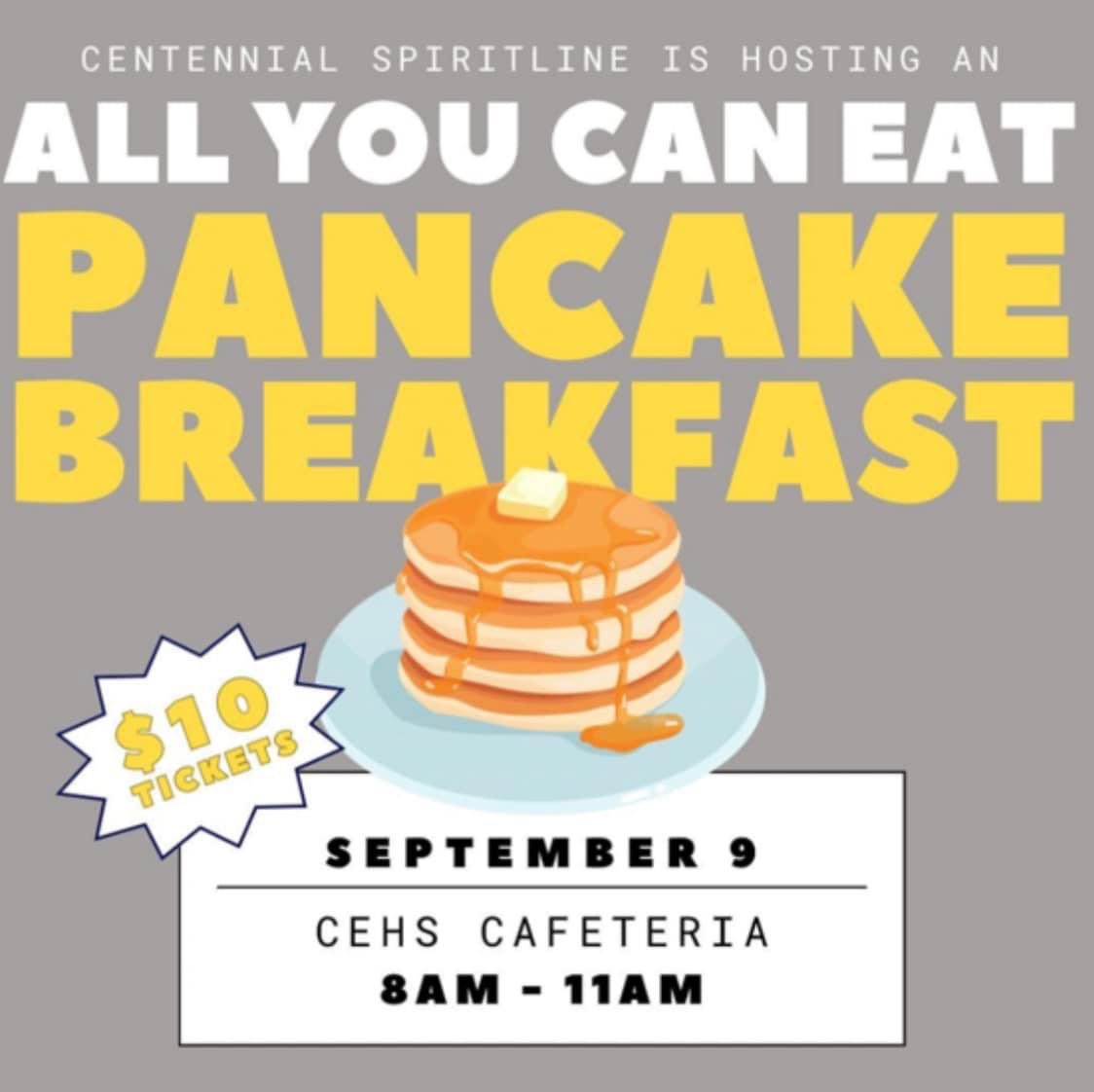 Come grab breakfast and get your car washed this morning at Centennial High school to help out band and spirit line