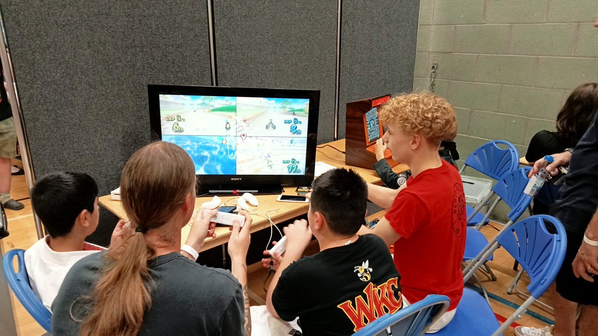 Nightsofgaming's tweet photo. Another set up @DokiDokiFest https://t.co/uyTZY9rrP0