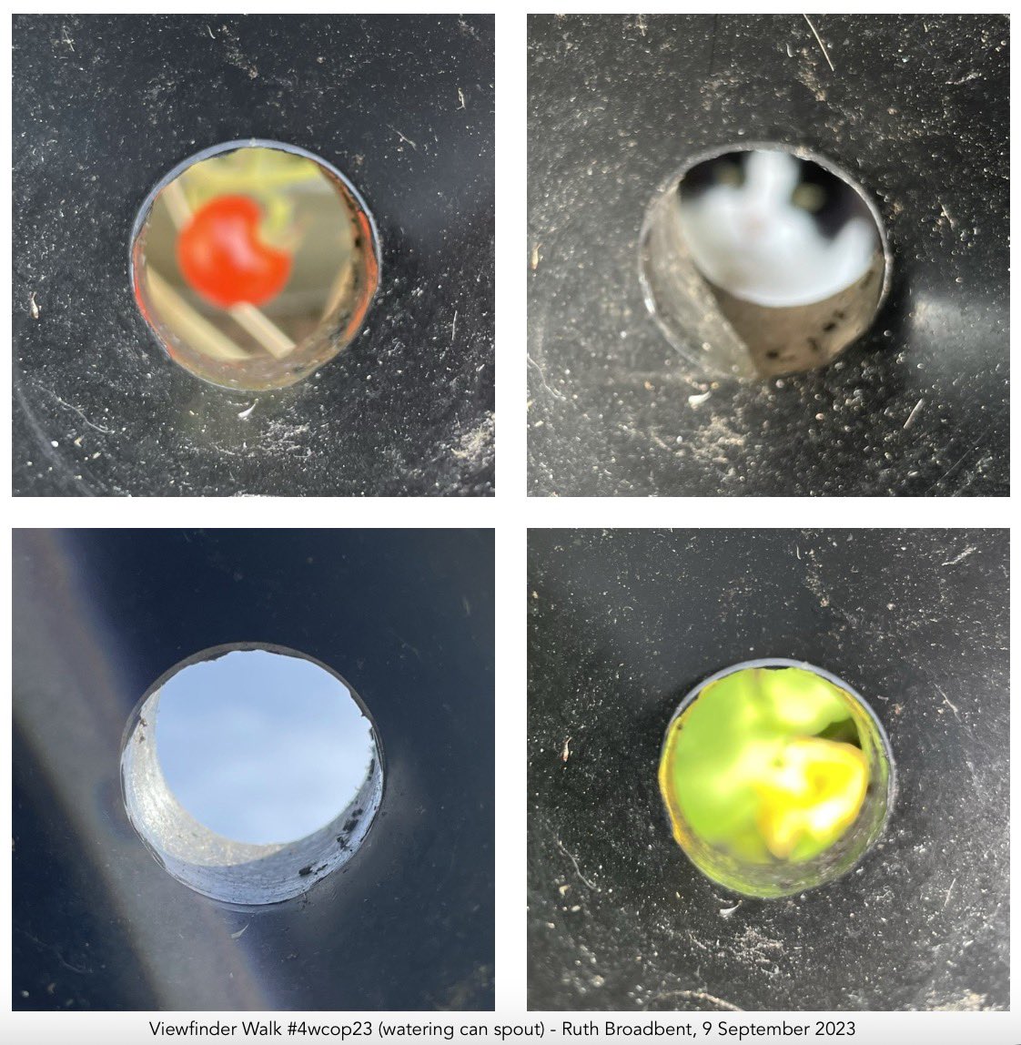Ruth Broadbent (@ruth_hbroadbent) on Twitter photo Viewfinder Walk #4wcop23 (watering can spout)
#DistanceDrift <a href="/TykePsychoGeog/">4th World Congress of Psychogeography</a> <a href="/SoniaOverall/">Sonia Overall</a> #4WCoP #WatchThisSpace Viewfinder Walk #4wcop23 (watering can spout)
#DistanceDrift <a href="/TykePsychoGeog/">4th World Congress of Psychogeography</a> <a href="/SoniaOverall/">Sonia Overall</a> #4WCoP #WatchThisSpace