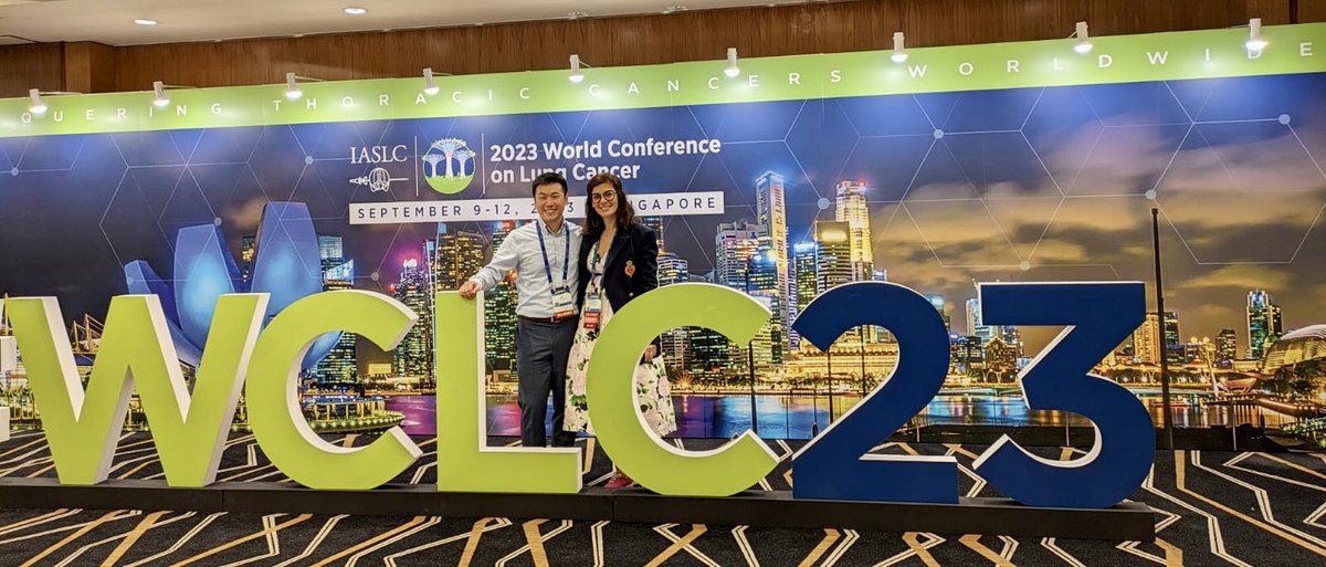 xako22's tweet photo. My first #WLCL23 and @IASLC Academy has been such an exciting experience; learning from faculty I have been admiring for many years, meeting new and old friends. @UPMCHillmanCC @PittHemeOnc @ChristianRolfo @RManochakian @HwakeleeMD @AnneTsao2 @danieltanmd @marinagarassino https://t.co/cpqPBRcD3k