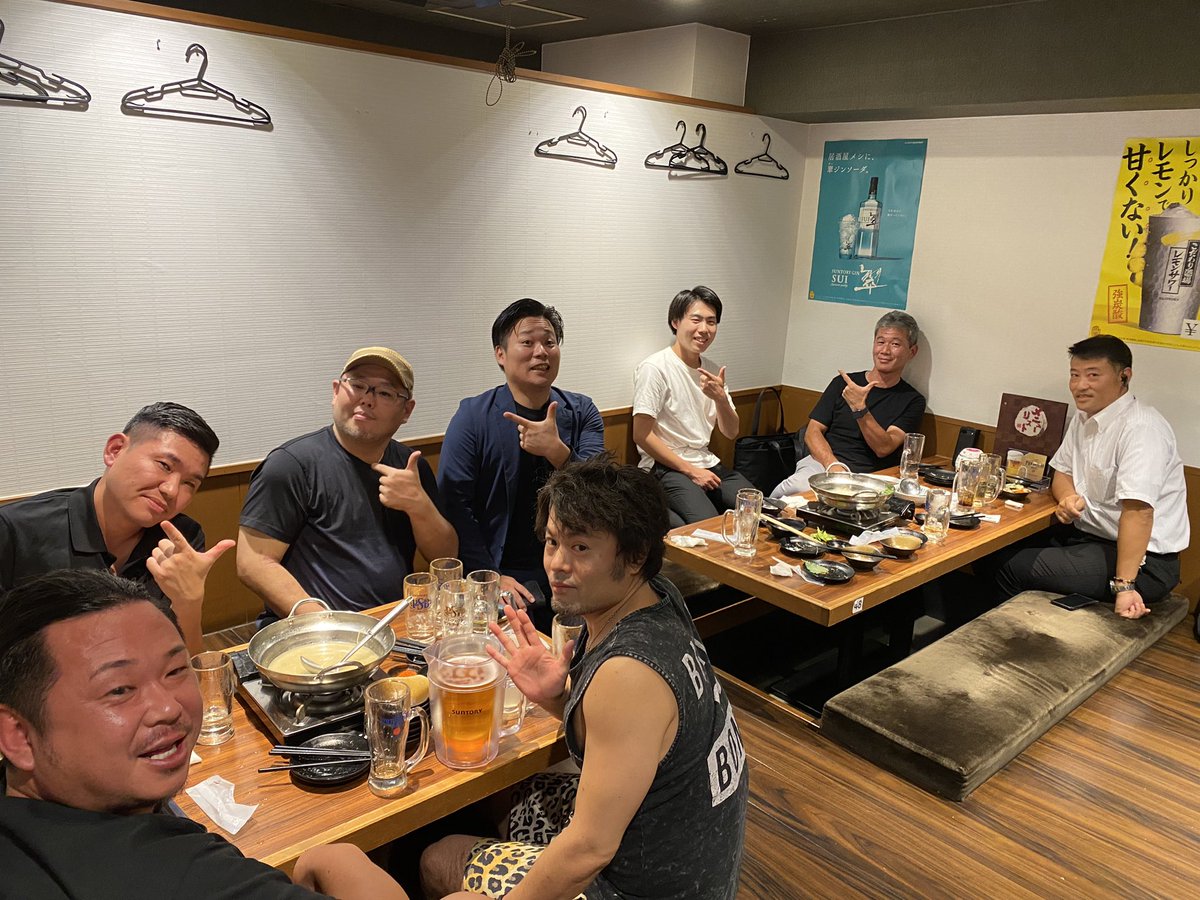 denchikyou's tweet photo. マスクの無い懇親会
やっぱりいいですねぇ

#ハイボルトセミナー
#羽田野式
＃羽田野式ハイボルト https://t.co/k1uoVlm3ub