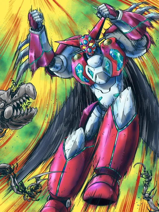 真ゲッター1、やっぱり初登場時のデザインが好き 