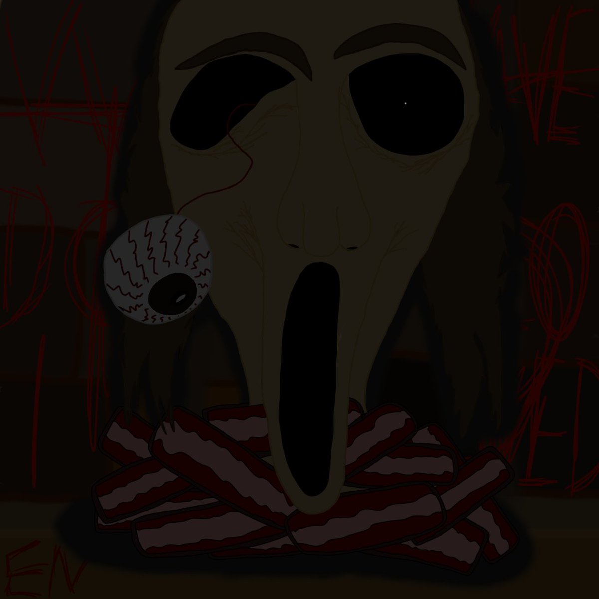 Aretztape's tweet photo. Drawing sara from the "I messed up." Video after the meat accident....
@AlbertsStuff #flamtwt #albertflamingo #albert #flamingo #imessedup #merch #ad #fanart https://t.co/CvIbdLbd2K