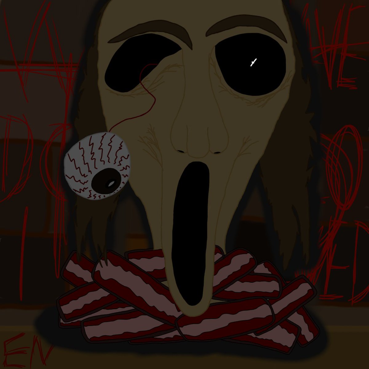 Aretztape's tweet photo. Drawing sara from the "I messed up." Video after the meat accident....
@AlbertsStuff #flamtwt #albertflamingo #albert #flamingo #imessedup #merch #ad #fanart https://t.co/CvIbdLbd2K