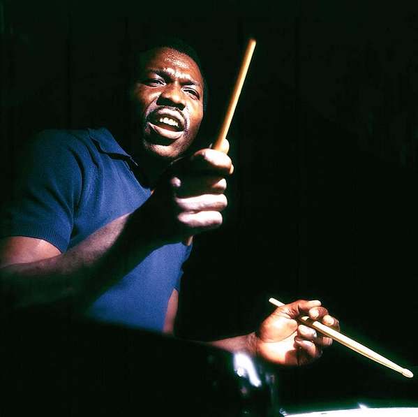 TheVelvetVoyce's tweet photo. "You commit to music in a way that you commit to yourself. If you can’t do that, you might as well forget it.”

Born on this day in Pontiac, MI, he's on classic albums like Coltrane's "A Love Supreme" and Wayne Shorter's "Speak No Evil".

Happy "heavenly" birthday Elvin Jones. https://t.co/W2UNd1abJa