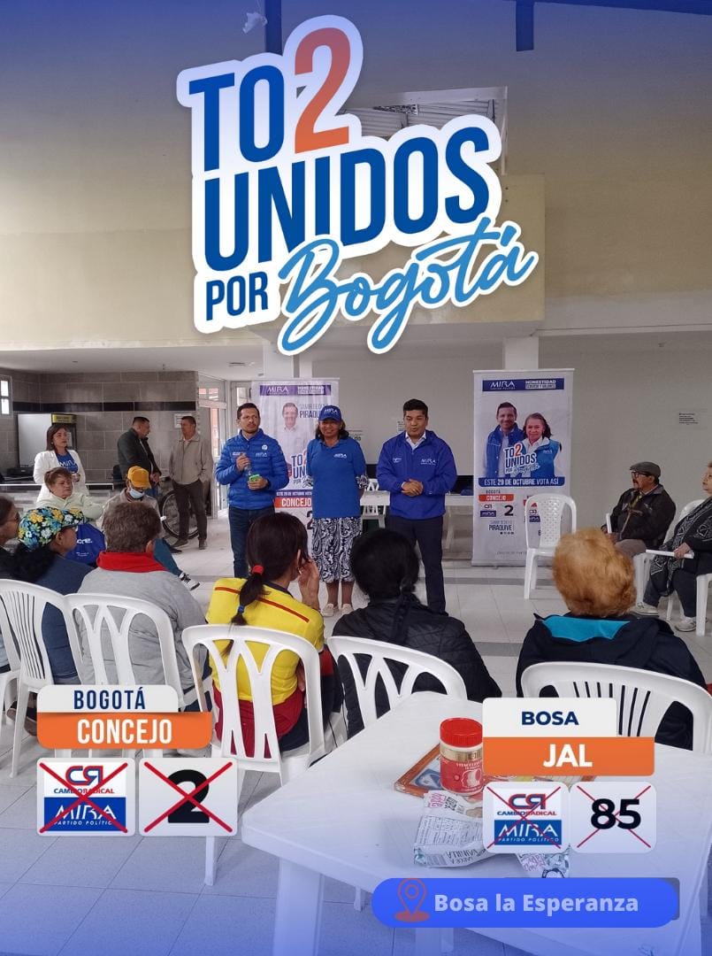 elsabaquero's tweet photo. Los invito a apoyar nuestra iniciativa a favor de la persona mayor en la localidad de Bosa. Marque #85 para JAL Bosa https://t.co/IqHq9eLKtJ